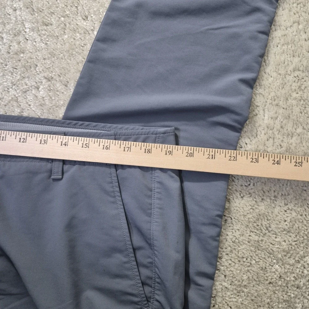 Under Armour Golf Pants Mens 38x32 Gray Straight Match Play Performance Chino